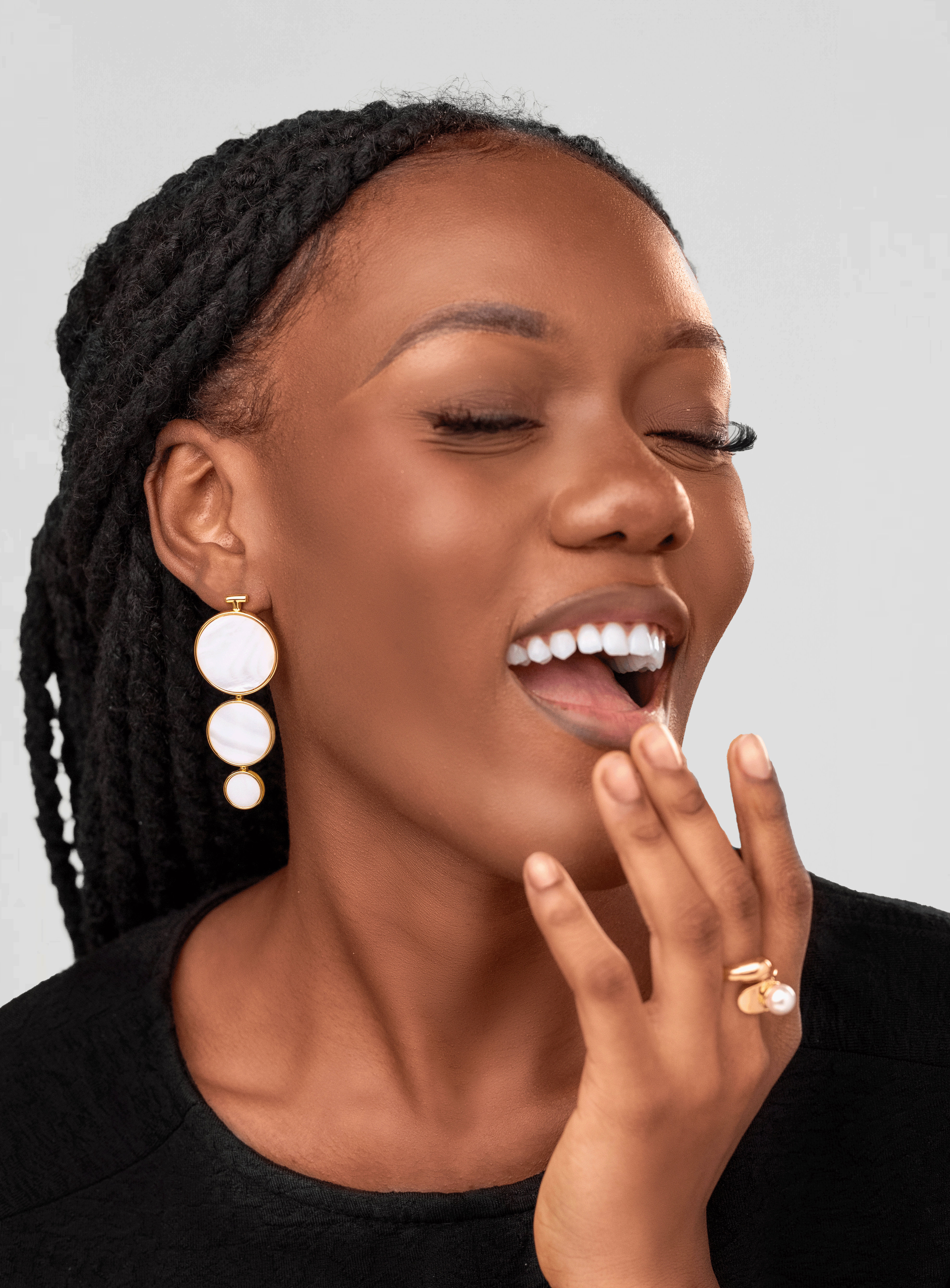 Reba Abalone Earrings Ruahh