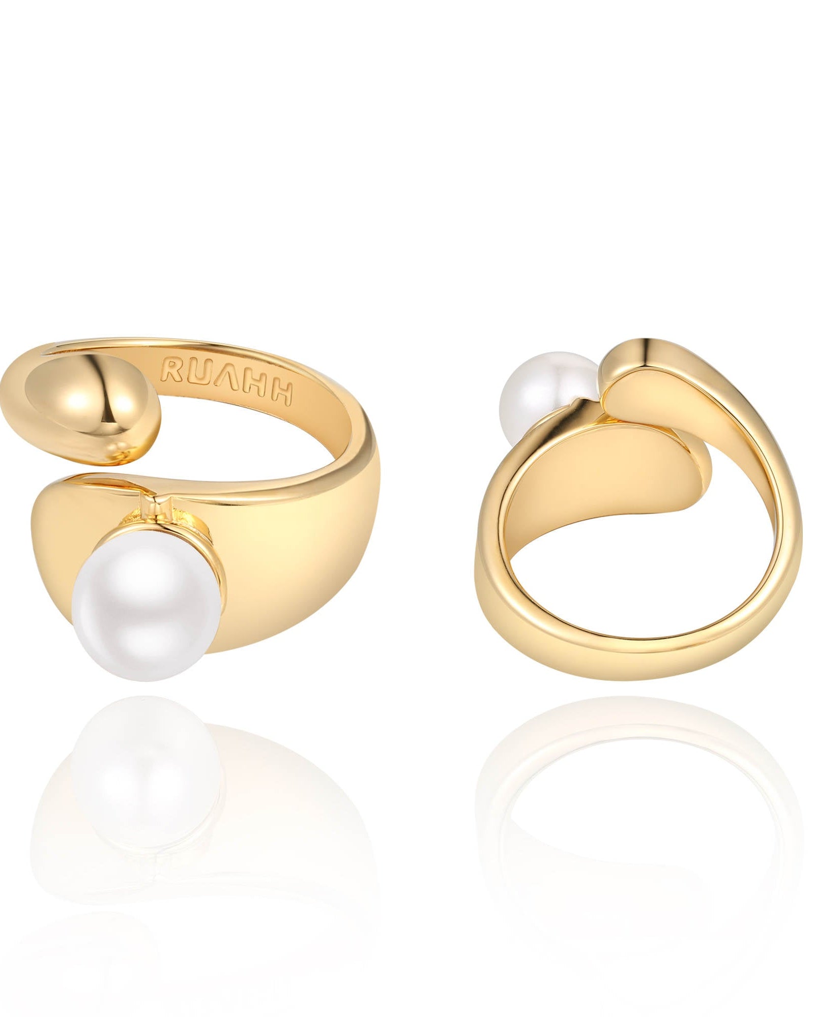Millie Pearl Cluster Oval Studs (Pre-order) (Copy) Ruahh