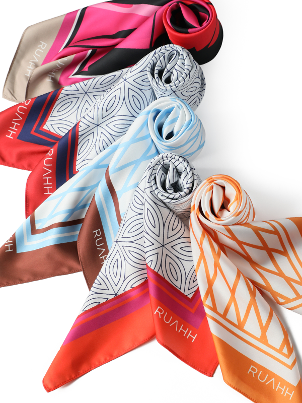 RUAHH SQAURE/TWILL SCARF RUAHH