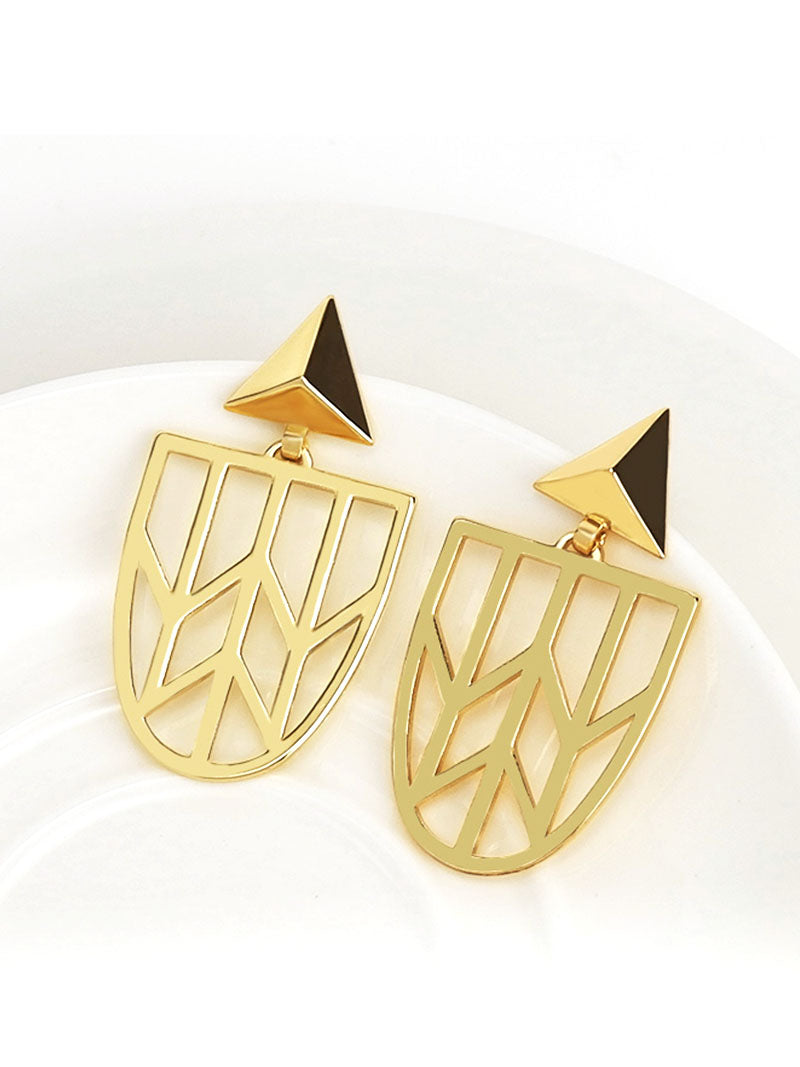 Geometric Statement Earrings