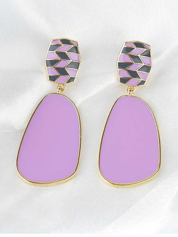 Eze Bev Drop Earrings